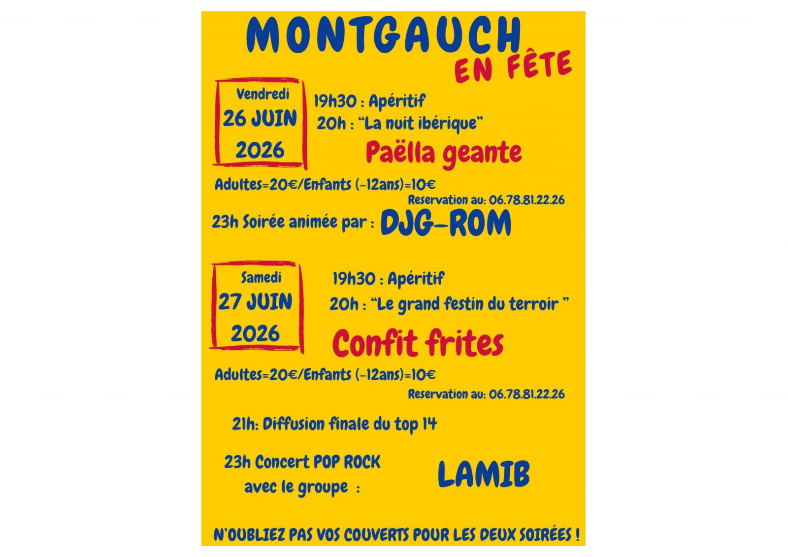 Montgauche en fête !