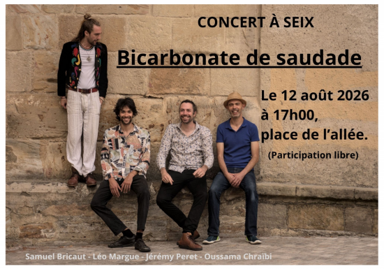 Concert de « Bicarbonate de Saudade ».