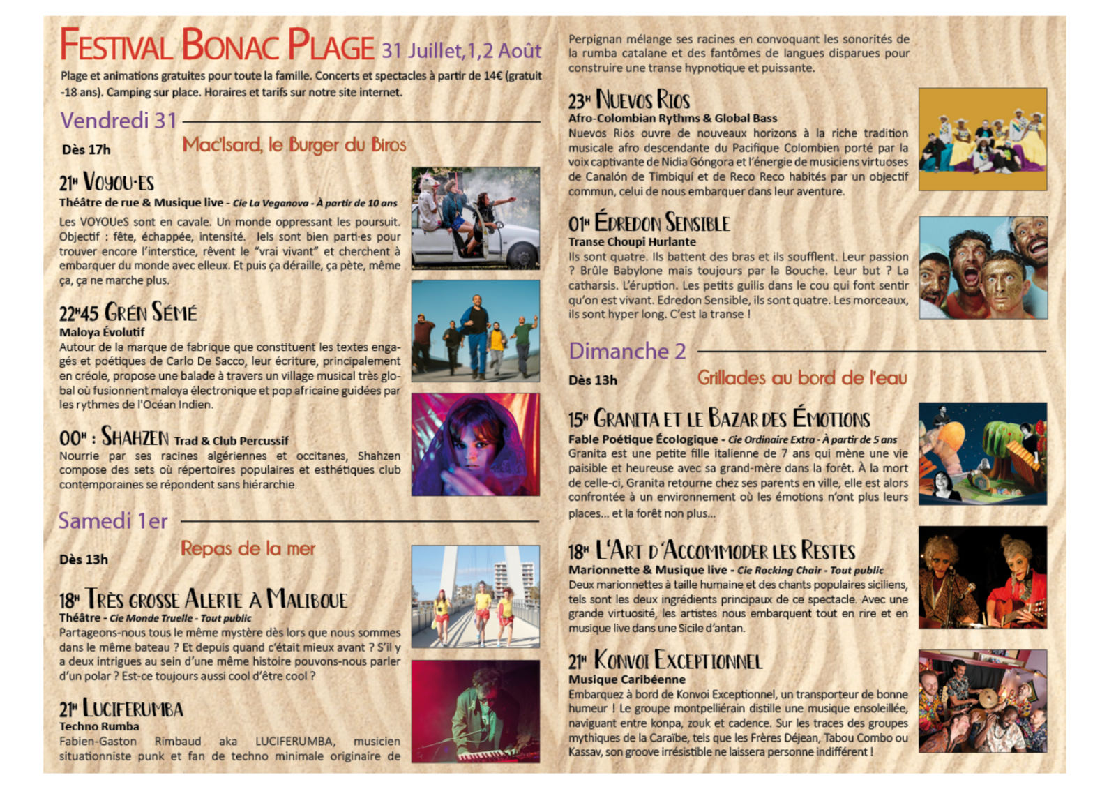 Festival Bonac Plage 2026