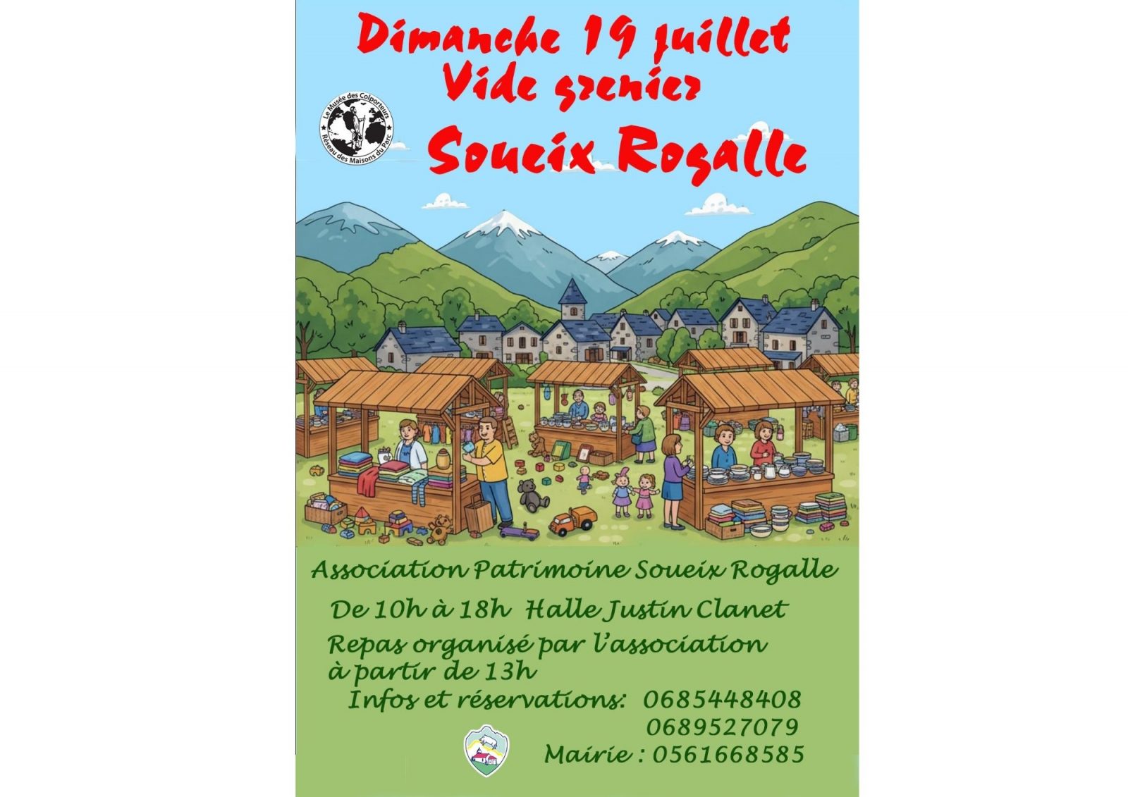 Vide grenier de l&rsquo;Association du Patrimoine