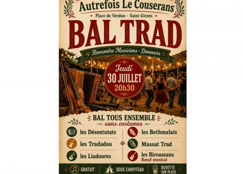 Autrefois le Couserans : Bal Trad_Saint-Girons