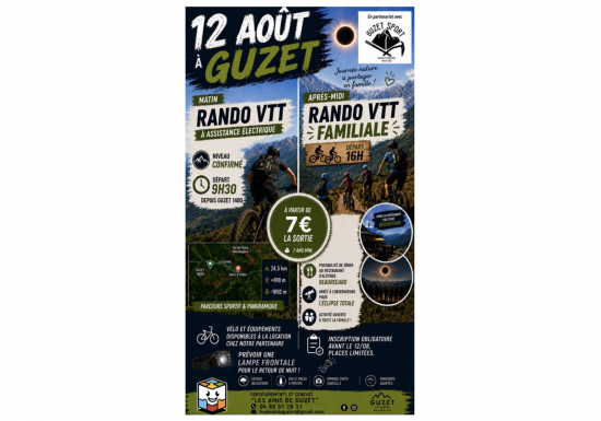 Sorties VTT VAE Sportifs et Familles