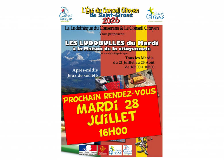Les Ludobulles du mardi_Saint-Girons