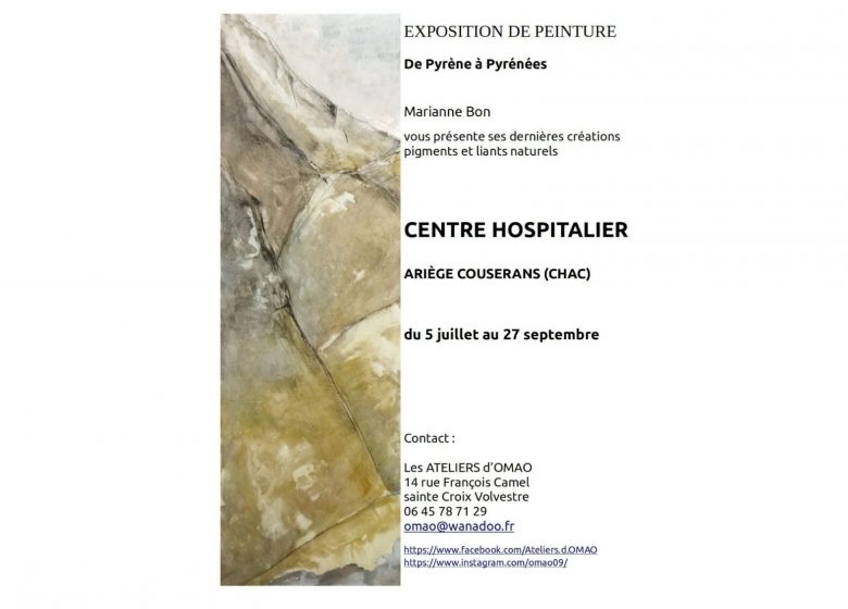 Exposition peinture_Saint-Lizier