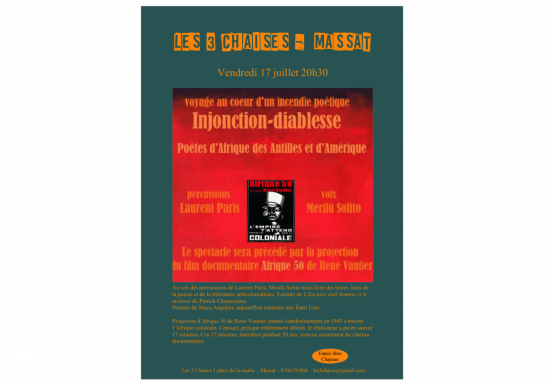 Injonction / Diablesse aux « 3 chaises »