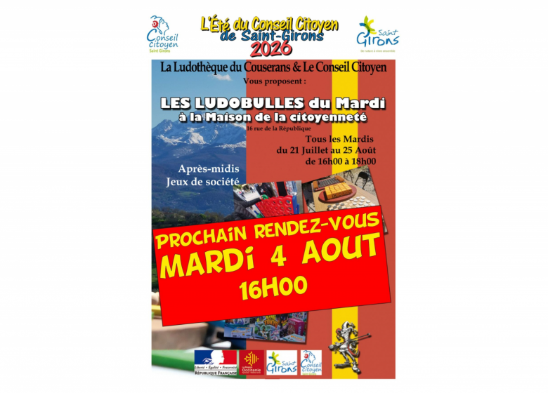 Les Ludobulles du Mardi_Saint-Girons