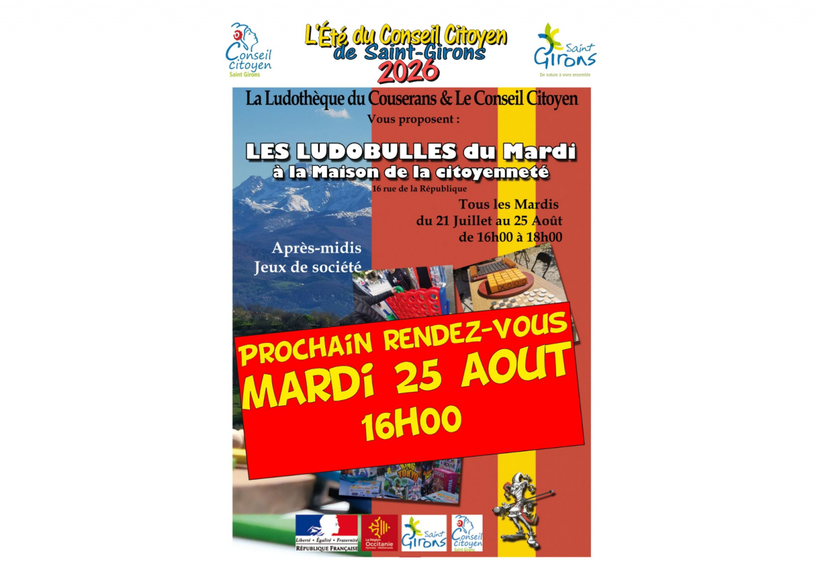 Les Ludobulles du Mardi