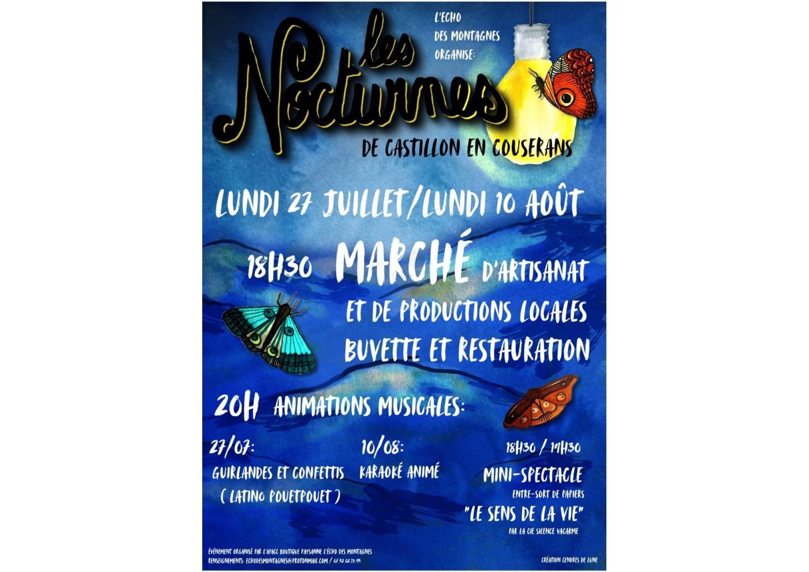 Les Nocturnes de Castillon-en-Couserans