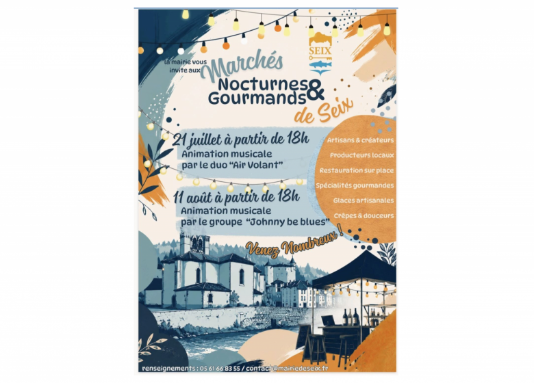 Marché Nocturne et Gourmand_Seix