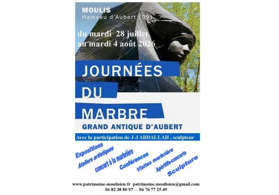 Journées du Marbre 2026 – Conférence « Le marbre une fois pour toutes ! »