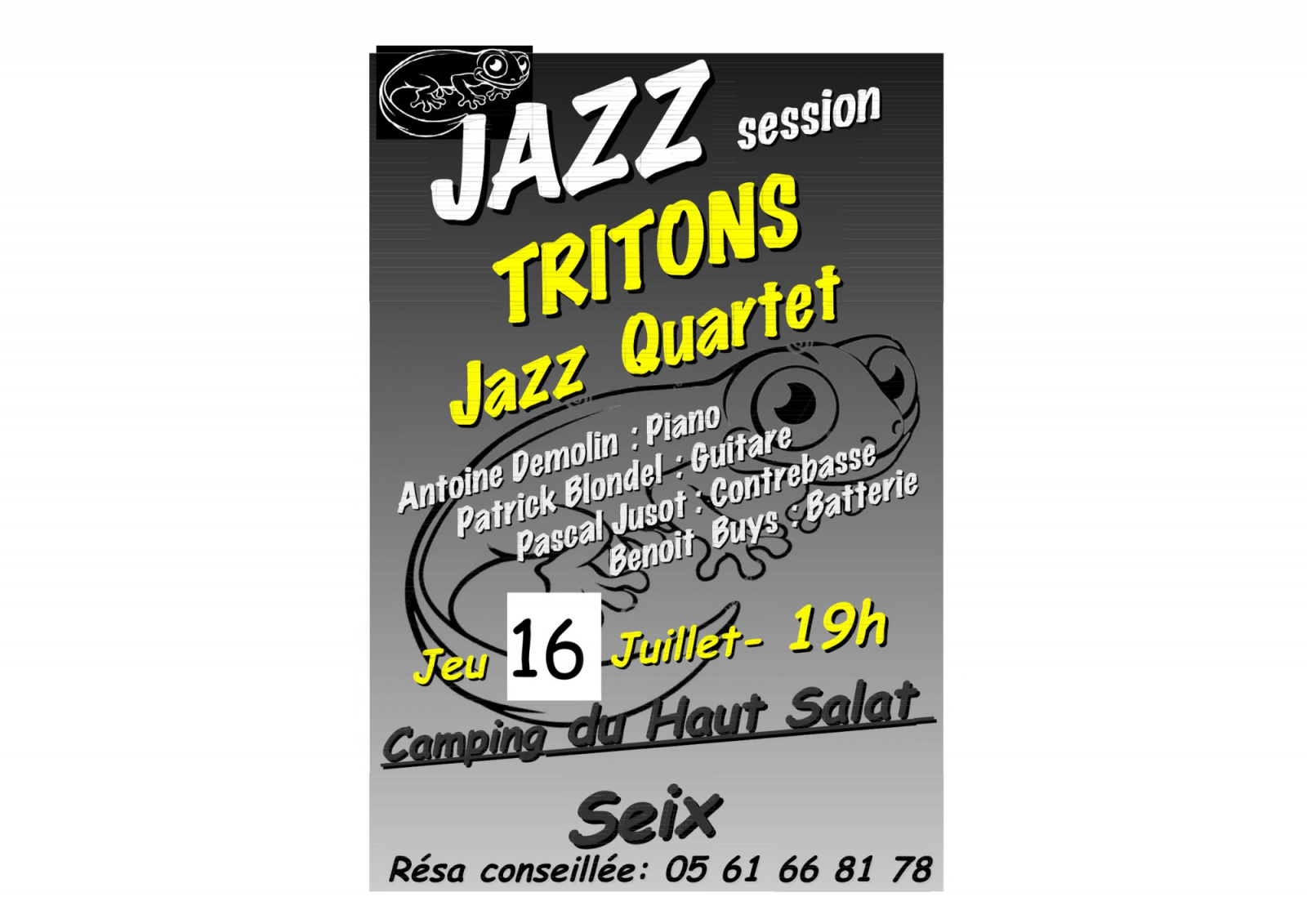 Tritons Jazz Quartet en concert