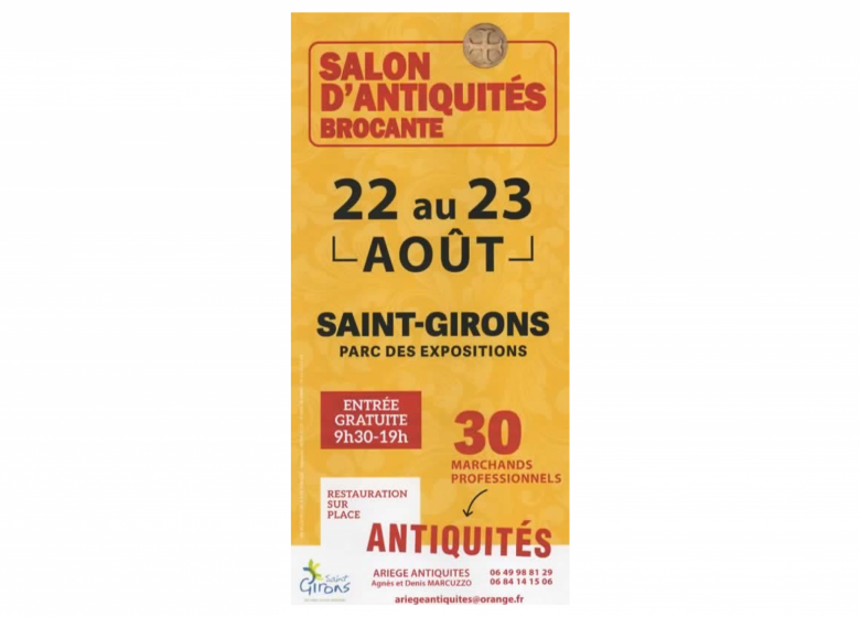 Salon d&rsquo;Antiquités et Belle Brocante_Saint-Girons