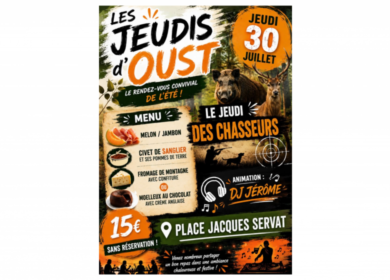 Les jeudis d&rsquo;Oust_Oust