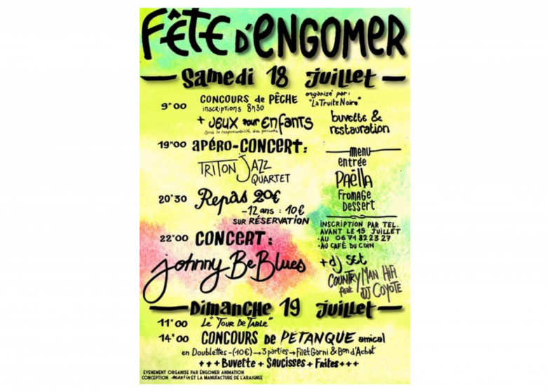 Fête de village d&rsquo; Engomer_Engomer