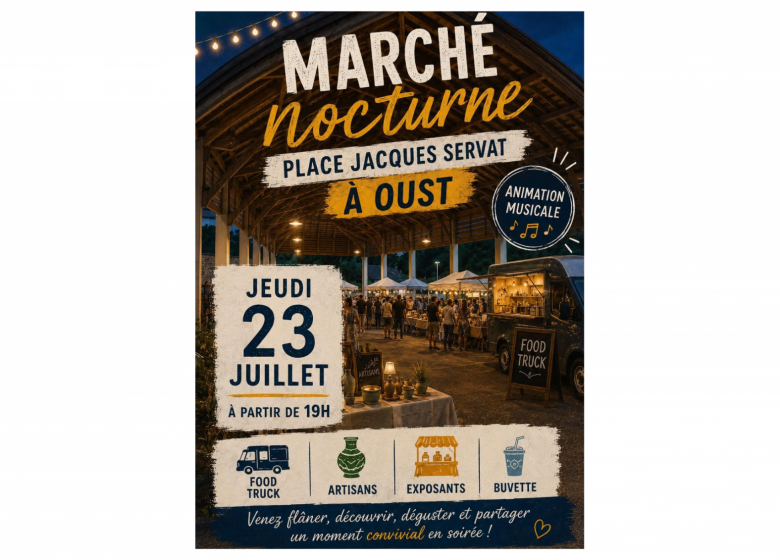Marché nocturne_Oust