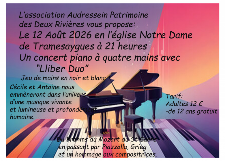 concert piano à quatre mains_Audressein