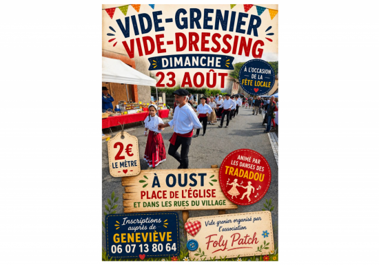 Vide Grenier – Vide Dressing