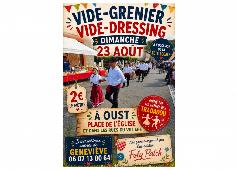 Vide Grenier – Vide Dressing_Oust