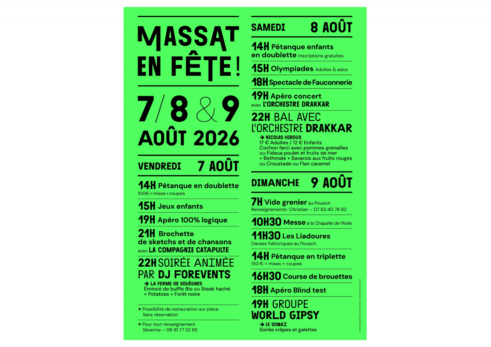Massat en fête