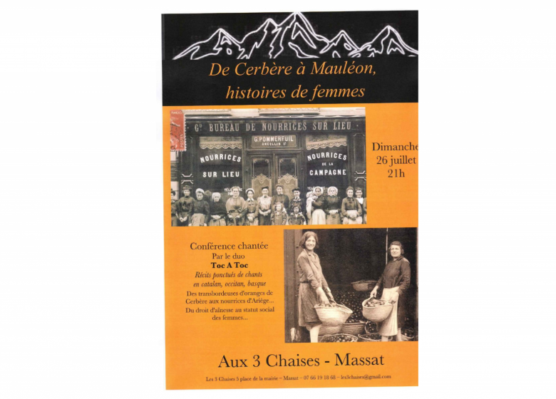 De Cerbère à Mauléon, histoires de femmes_Massat