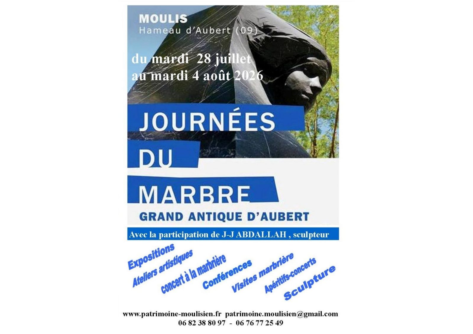 Journées du Marbre 2026 – Conférence « Gros plan sur le marbre »