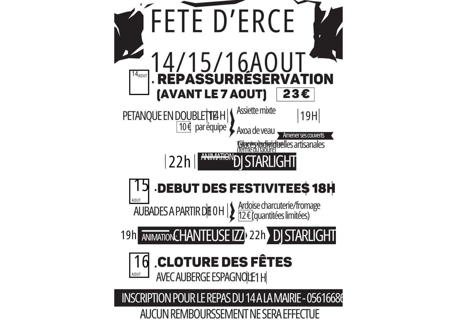 Fêtes d&rsquo;Ercé