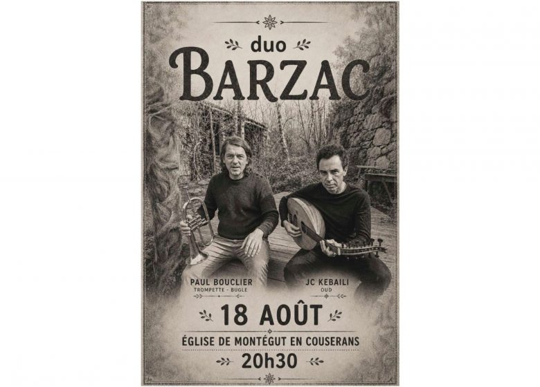 Concert « Duo Barzarc »_Montégut-en-Couserans