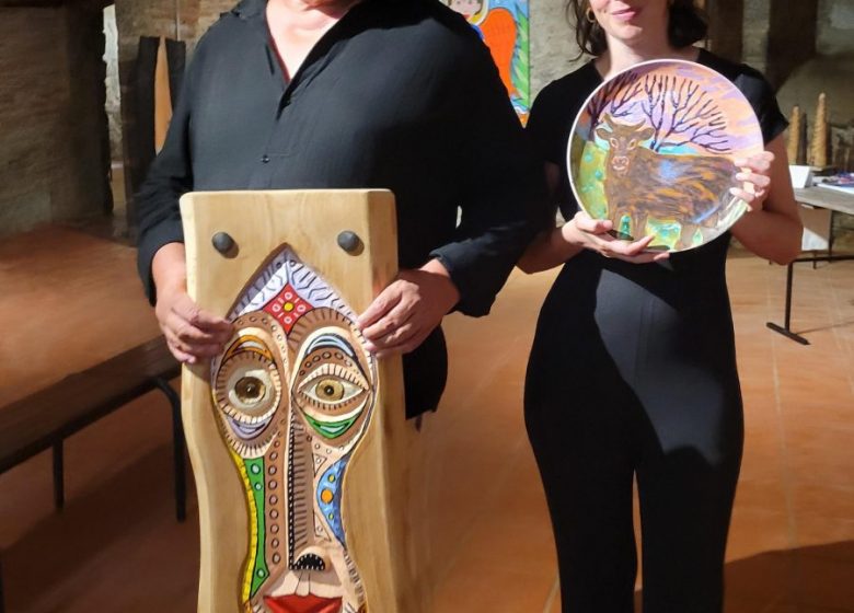 Artistes Jean-Michel GROS et Célia GAULTIER