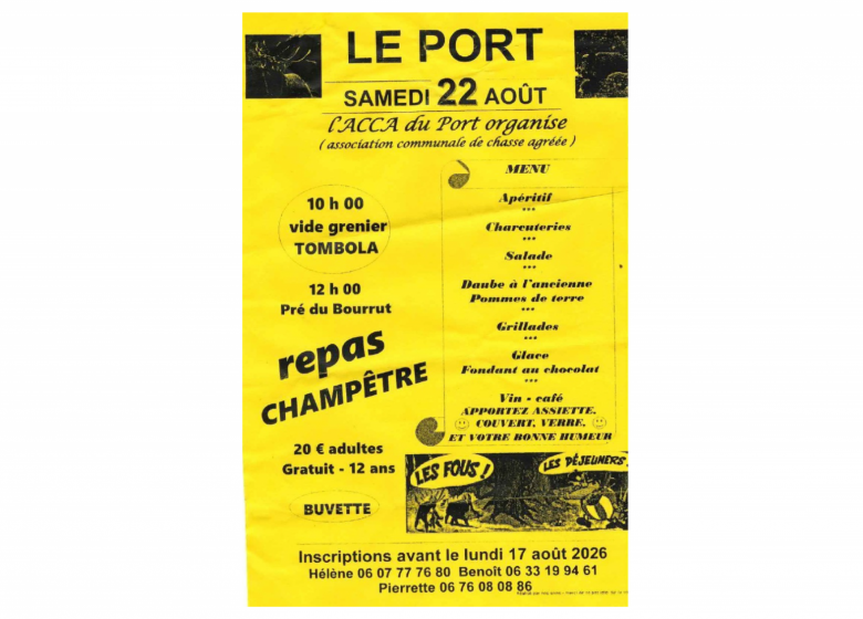 Repas Champêtre_Le Port