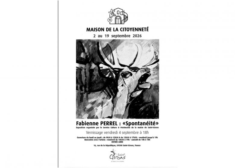 Exposition « Spontanéité »_Saint-Girons