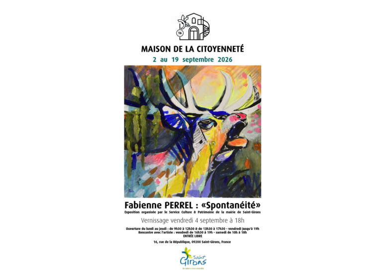 Exposition « Spontanéité »_Saint-Girons