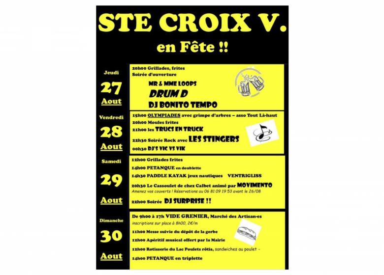 Sainte-Croix-Volvestre en Fête !_Sainte-Croix-Volvestre