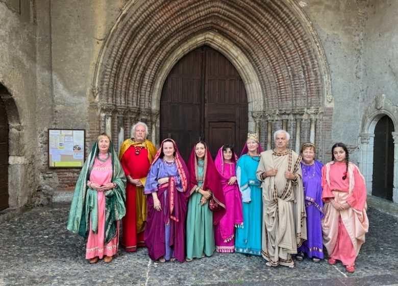 Journées Européennes du Patrimoine, jeu « Remonter le temps » avec Les Consorani_Saint-Lizier