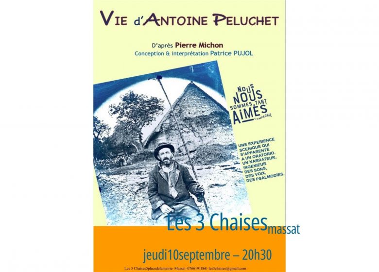 Lecture -Oratorio : « Vie d&rsquo;Antoine Peluchet »_Massat