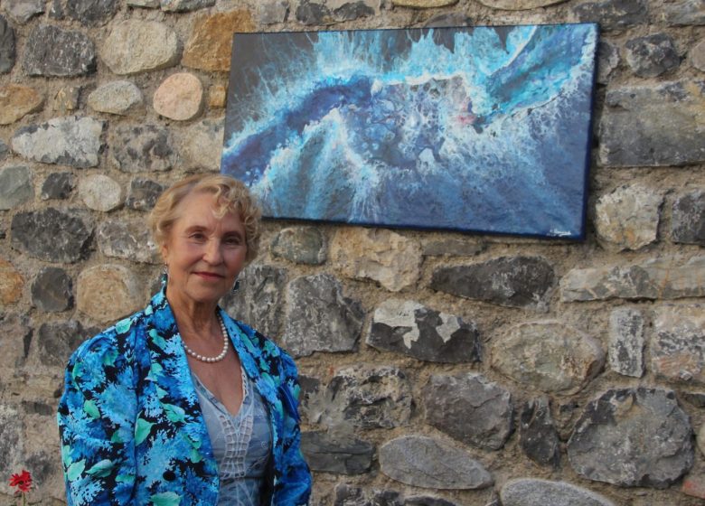 L&rsquo;artiste Odile BÉROUD à la Maison de la Citoyenneté