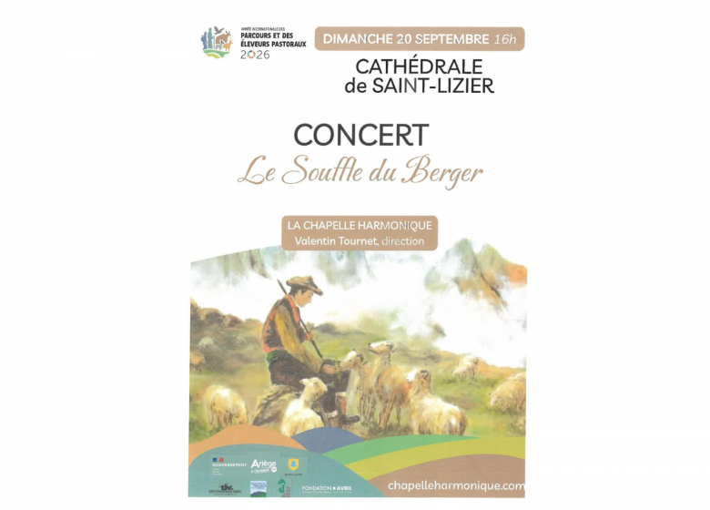 Journées du Patrimoine 2026 : Spectacle « Le souffle du berger »_Saint-Lizier