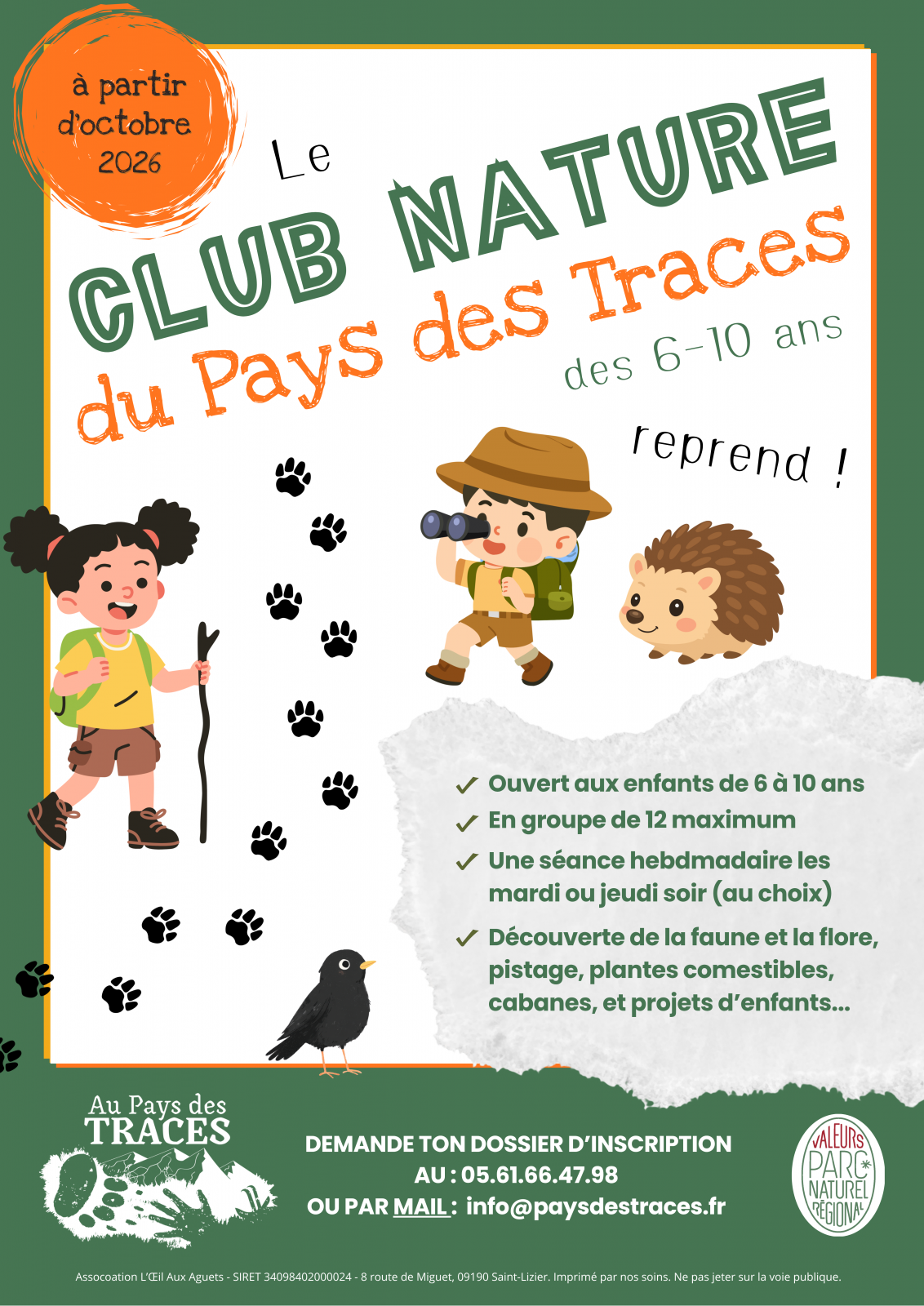 Club nature des 6-10 ans