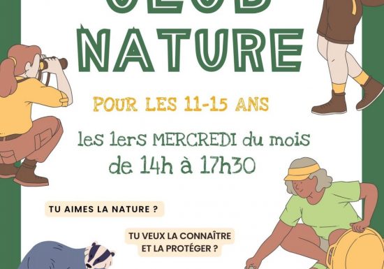 Club Nature Ados 11-15 ans