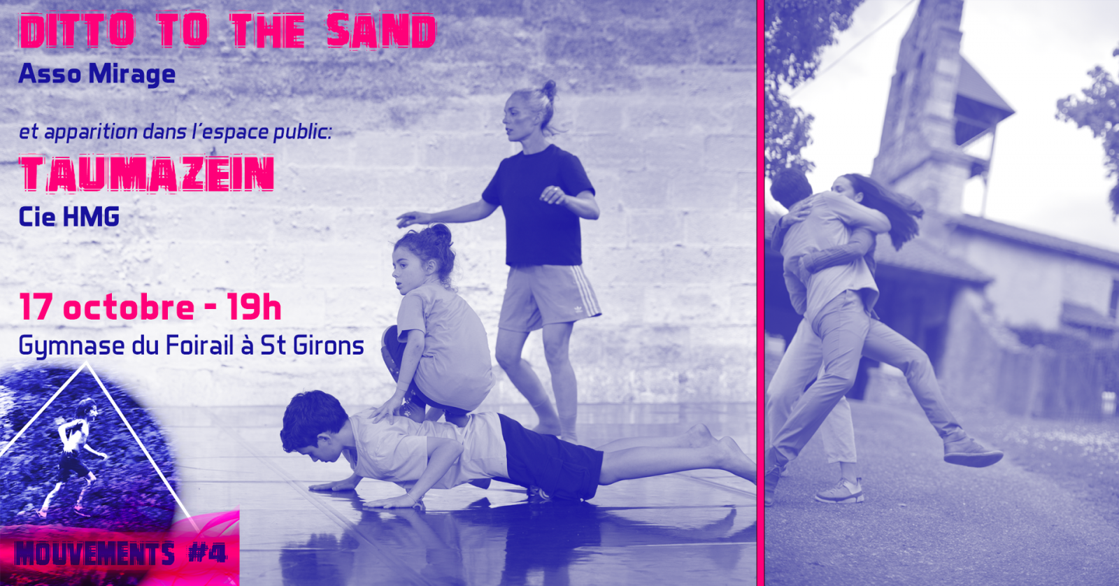 Festival Mouvements #4 : Ditto to the sand & Taumazein