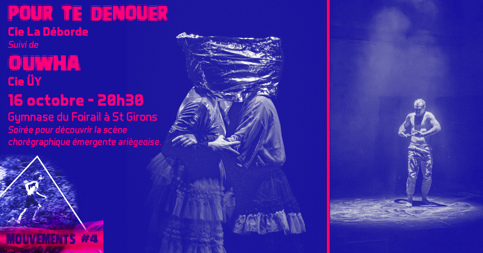 Festival Mouvements #4 : Pour te dénouer & Ouwha