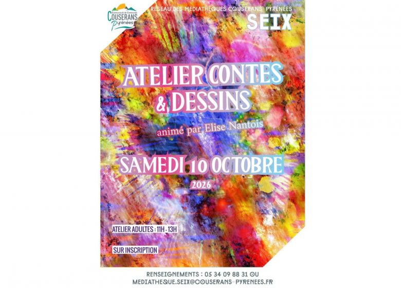 Contes & Dessin – Mediathèque Seix_Seix