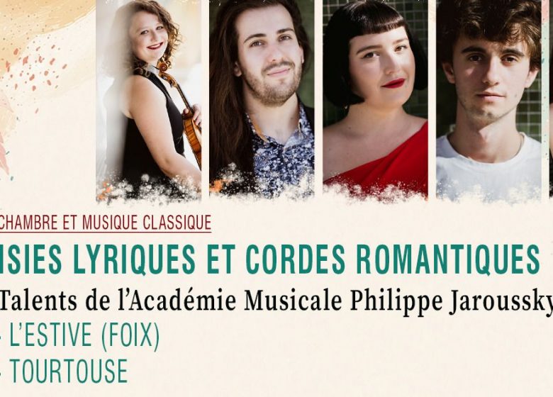 Fantaisies lyriques et cordes romantiques – Jeunes Talents de l’Académie Musicale Philippe Jaroussky