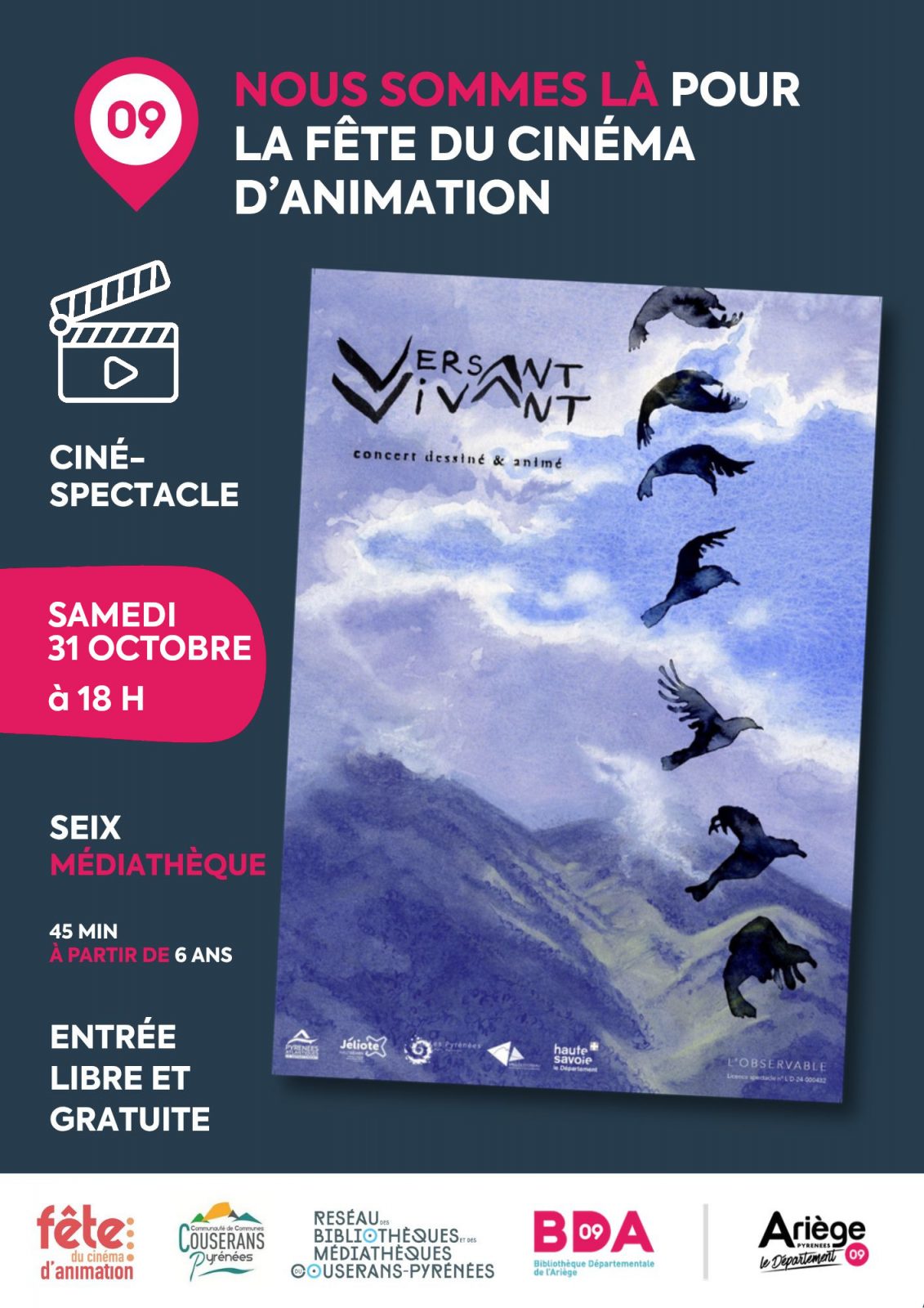Nous sommes là pour la Fête du cinéma d&rsquo;animation