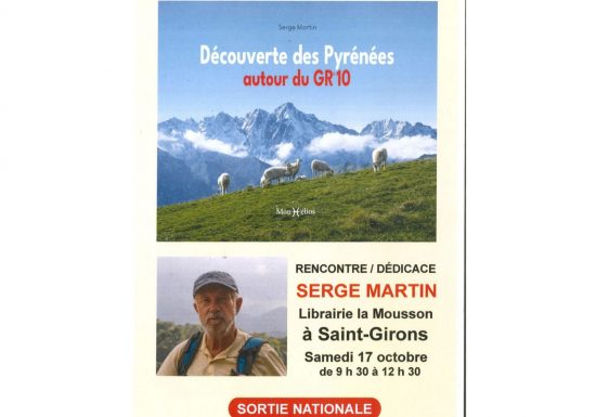 Rencontre / dédicace avec Serge Martin