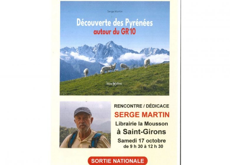 Rencontre / dédicace avec Serge Martin_Saint-Girons