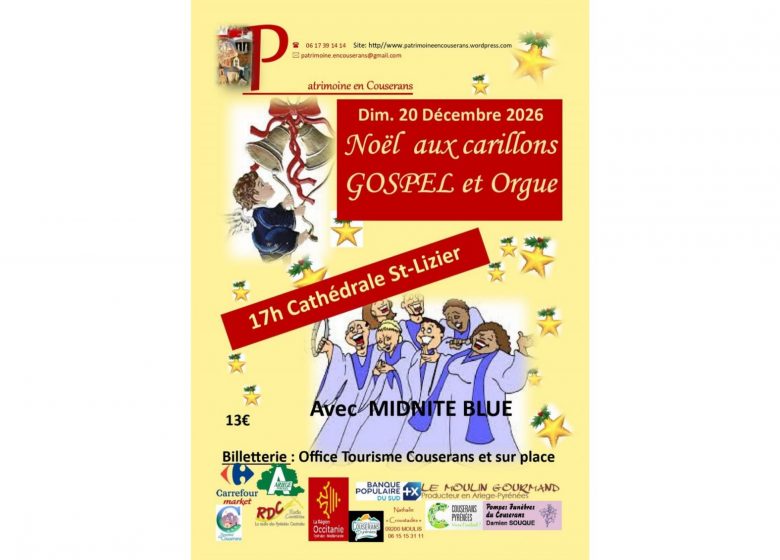 Noël aux carillons-Gospel et Orgue_Saint-Lizier