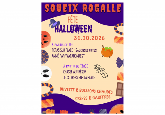 Soueix-Rogalle fête Halloween