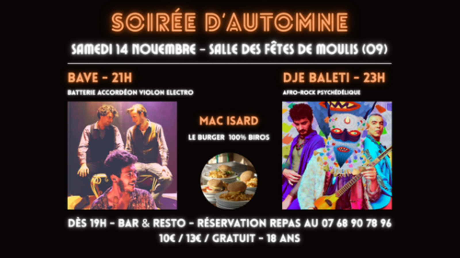 Soirée concert à Moulis