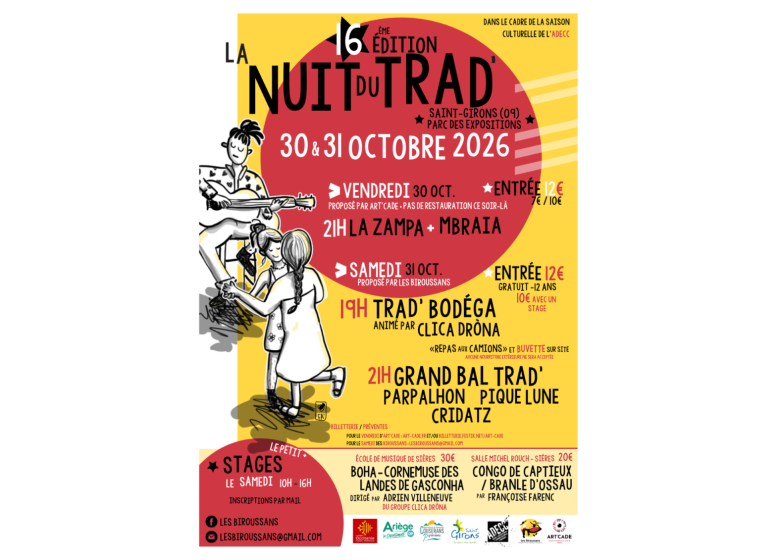 La Nuit du Trad&rsquo; #16_Saint-Girons