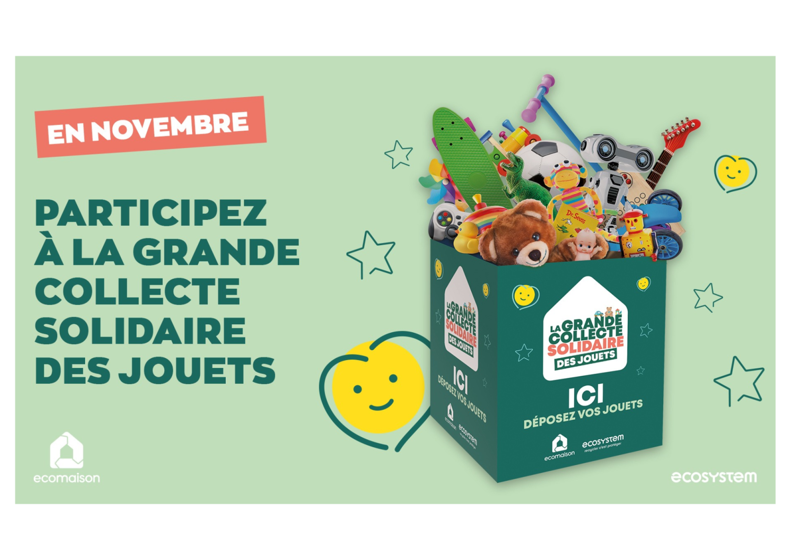 Une grande collecte solidaire de jouets